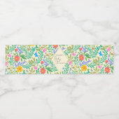 Honingbij, lieveheersbeestje, vlinder, libel & blo waterfles etiket (Enkel label)