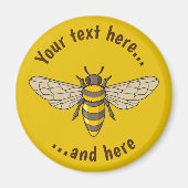 Honingbij Magneet (Voorkant)