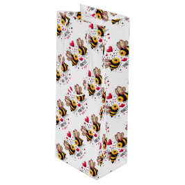 Honingbij Mine Honingbijen Valentijn Wijn Cadeautas