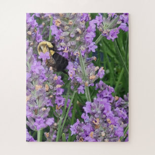 Honingbij op de Lavendel Legpuzzel
