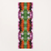 Honingbij op Echinacea Daisy Flower Abstract Yogamat (Voorkant)
