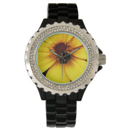 Honingbij OP EEN Gele bloem Kijk Kijk Horloge