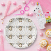 honingbij papieren bordje (Feest)