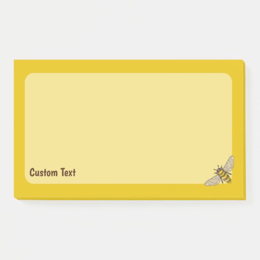 Honingbij Post-it® Notes (Voorkant)