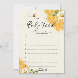 Honingbij Raad de Babyvoedsel Spelkaart Kaart