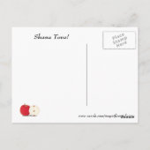 Honingbij Rosh HaShana Briefkaart (Achterkant)