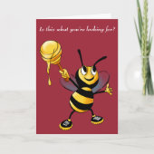 Honingbij Rosh HaShana Kaart (Voorkant)