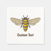 Honingbij Servet (Voorkant)