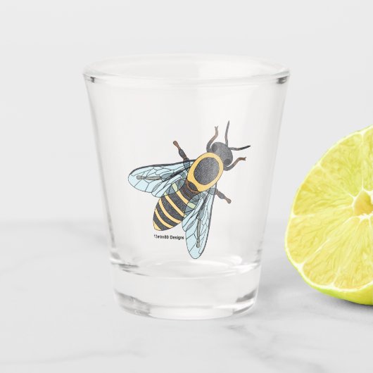 Honingbij - Shotglas Shot Glas (Voorkant)