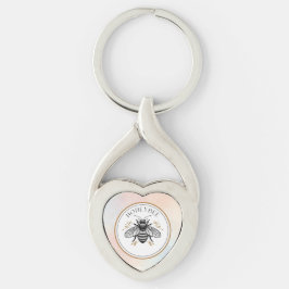 Honingbij Sleutelhanger