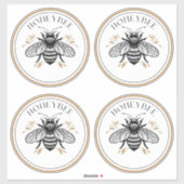 Honingbij Sticker (Vel)