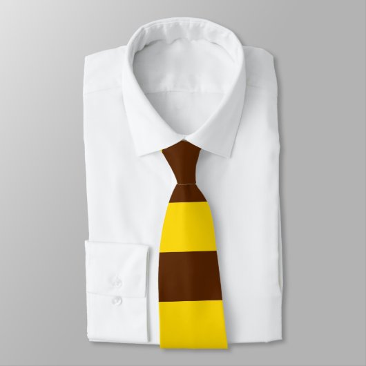 Honingbij Stripes Stropdas (Gebonden)