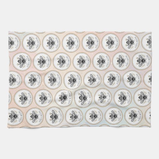 Honingbij Theedoek (Horizontaal)