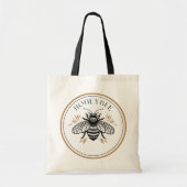 Honingbij Tote Bag (Voorkant)