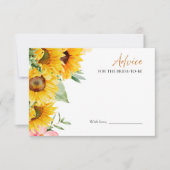 Honingbij Vrijgezellenfeest Advies voor de bruid K Kaart (Voorkant)