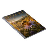 Honingbij Wilde Bloemenweide DIEREN Notitieboek (Rechterzijde)