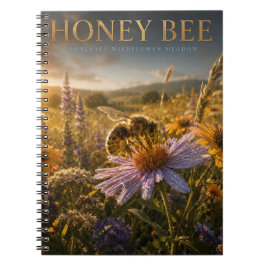 Honingbij Wilde Bloemenweide DIEREN Notitieboek