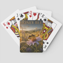 Honingbij Wilde Bloemenweide DIEREN Pokerkaarten