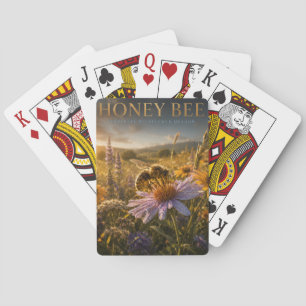 Honingbij Wilde Bloemenweide DIEREN Pokerkaarten