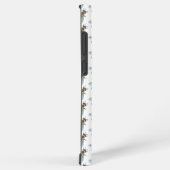 Honingbij (wit) - Samsung (S22 Ultra) Hoesje Samsung Galaxy Hoesje (Rechterkant)