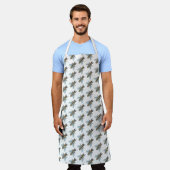 Honingbij (wit) - Schort (Gedragen)