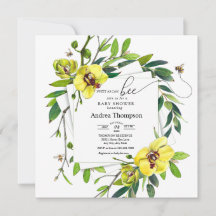 Honingbij | Zoete Bij | Orchidee Baby Shower