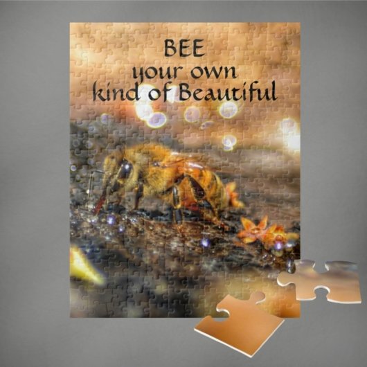 Honingbij zou je eigen soort mooi zijn legpuzzel