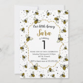 Honingbijen 1e verjaardag kaart (Voorkant)