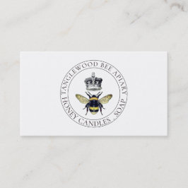 Honingbijen Appiary Honey Producten Visitekaartje