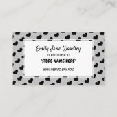 Honingbijen, Baby shower-cadeauregister Informatiekaartje (Achterkant)