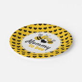 Honingbijen, Baby shower Papieren Bordje (Gekanteld)