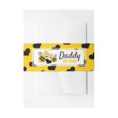 Honingbijen, Baby shower Uitnodigingen Wikkel (Voorkant Voorbeeld)