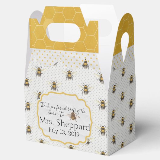 Honingbijen Bedankdoosjes (Geopend)