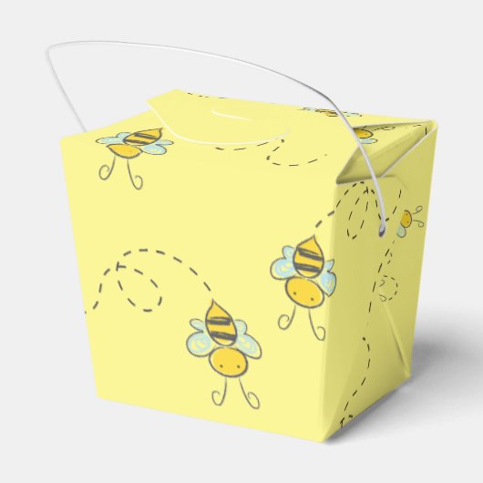 Honingbijen Bedankdoosjes (Achterkant)