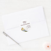  honingbijen Bijenbijenkast 1,5 inch Ronde Sticker (Envelop)