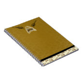 Honingbijen Bijenkast Geel  Natuurlijke Geel Notitieboek (Rechterzijde)