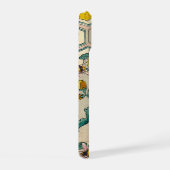 HONINGBIJEN,BIJENKORVEN, LENTE BLOEMEN IMBKER iPhone 15 CASE (Rechterkant)