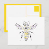  honingbijen briefkaart (Voorkant / Achterkant)