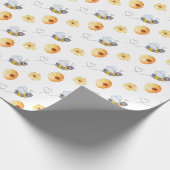 Honingbijen Cadeaupapier (Hoek)