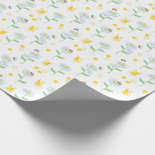 Honingbijen Cadeaupapier (Hoek)