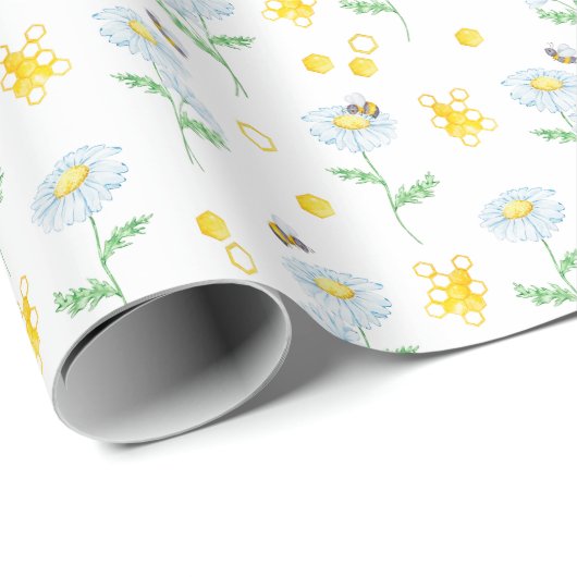 Honingbijen Cadeaupapier (Rol Hoek)