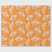 Honingbijen Cadeaupapier (Vlak)