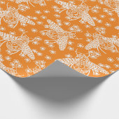 Honingbijen Cadeaupapier (Hoek)