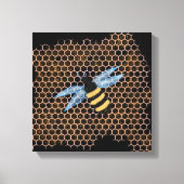 Honingbijen Canvas Afdruk (Voorkant)