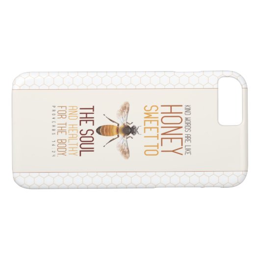 Honingbijen Case-Mate iPhone Case (Achterkant (Horizontaal))