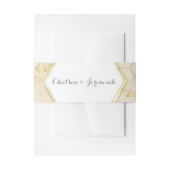 Honingbijen, crème, goudhoningbrood uitnodigingen wikkel (Voorkant Voorbeeld)