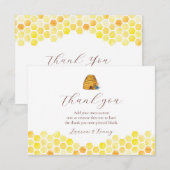 Honingbijen Dank je kaarten (Voorkant / Achterkant)