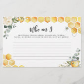 Honingbijen die ik vrijgezellenfeest-spel Statione Briefpapier (Voorkant)