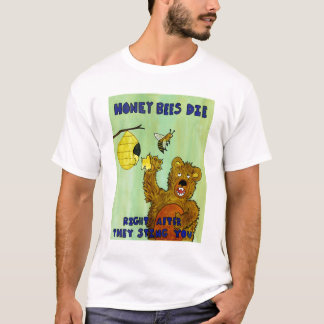 Honingbijen die t-shirt
