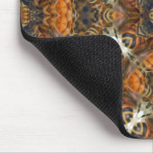 Honingbijen donkerder kaleidoscoop - Mousepad Muismat (Hoek)